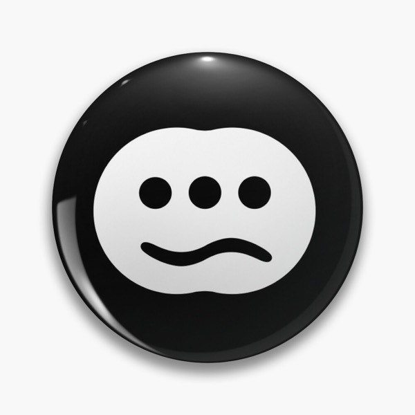 Double Smile (Dark BG Variant), Pin