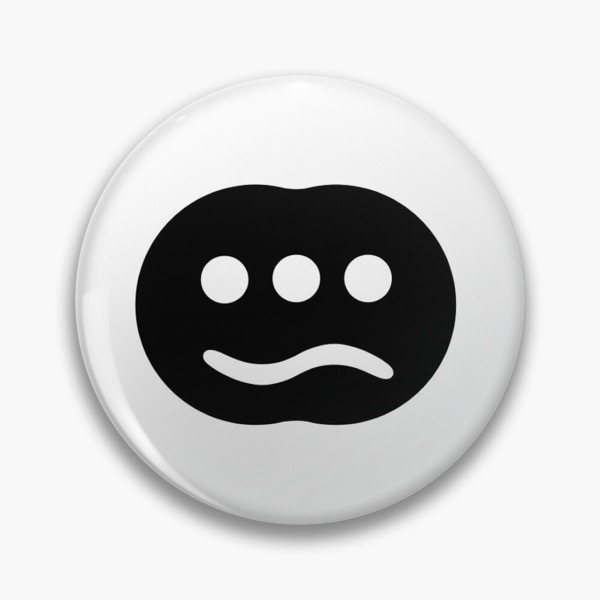 Double Smile (Light BG Variant), Pin